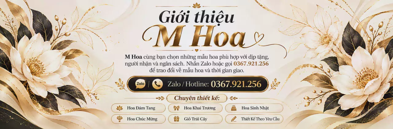 Ảnh bìa Shop hoa tươi Xã Bình Phú Phú Thọ - Gửi lời chúc bằng sắc hoa